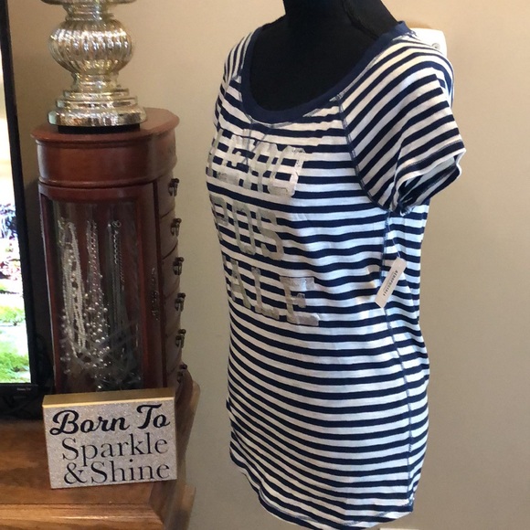 Aeropostale Striped Tee/NWT - Picture 2 of 3